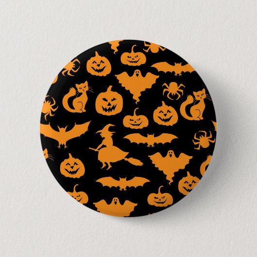 Badge Rond 5 Cm Halloween (Devant)