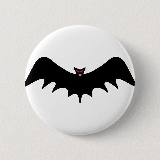 Badge Rond 5 Cm Halloween chauve (Devant)
