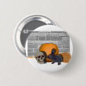 Badge Rond 5 Cm Halloween de houblon (Devant & derrière)