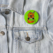 Badge Rond 5 Cm Halloween Déplaisant Gory Citrouille Horreur (En situation)