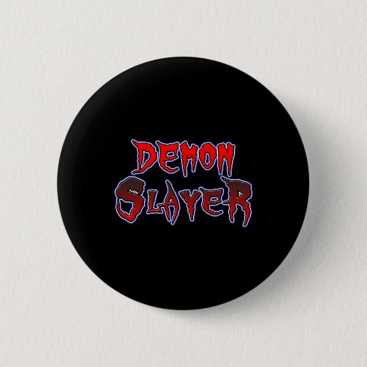 Badge Rond 5 Cm Halloween d'horreur du diable (Devant)