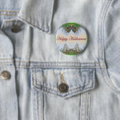 Badge Rond 5 Cm Halloween Fantasmagorical Cicada Items (En situation)