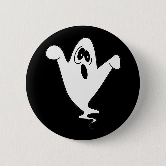 Badge Rond 5 Cm Halloween Fantôme mou Howt (Devant)