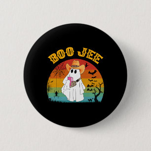 Badge Rond 5 Cm Halloween Ghost Costume Éffrayant Boo Jee Ghost av
