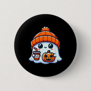 Badge Rond 5 Cm Halloween Ghost Mens