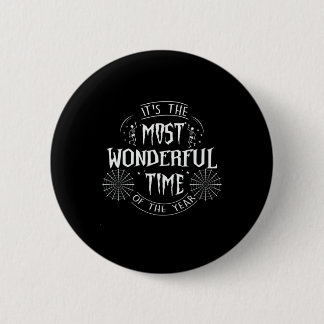 Badge Rond 5 Cm Halloween It Is The Most Wonderful Time Birthday