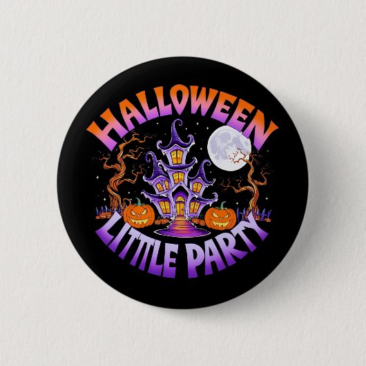 Badge Rond 5 Cm Halloween Little Party (Devant)