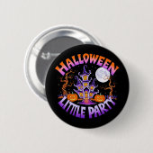 Badge Rond 5 Cm Halloween Little Party (Devant & derrière)