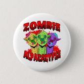 Badge Rond 5 Cm Halloween Llama Alpaca Funny Lama Glama Cool Cadea (Devant)