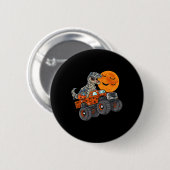 Badge Rond 5 Cm Halloween Mummy T Rex Monster Truck Boys Enfants A (Devant & derrière)