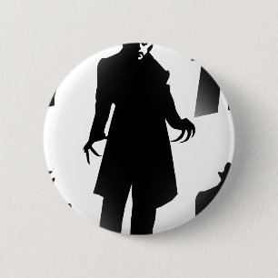 Badge Rond 5 Cm halloween nosferatu