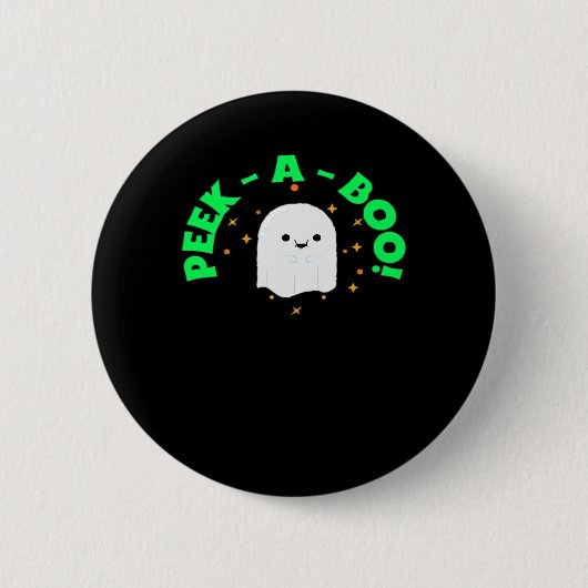 Badge Rond 5 Cm Halloween - Peekabo (Devant)