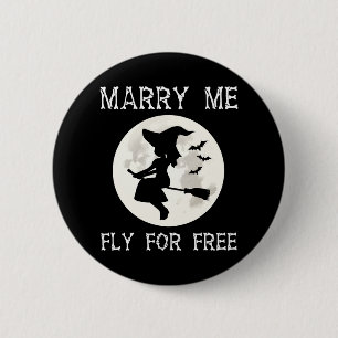 Badge Rond 5 Cm Halloween sorcière drôle pour les femmes Wiccan