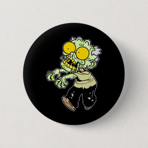Badge Rond 5 Cm Halloween Squelette Zombie Jouer Costumes Collecte