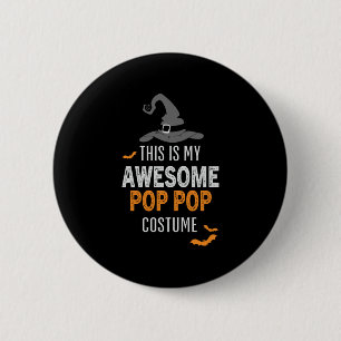 Badge Rond 5 Cm Halloween This Is My Awesome Pop Birthday