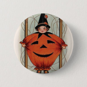 Badge Rond 5 Cm Halloween vintage