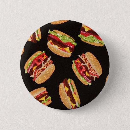 Badge Rond 5 Cm Hamburgers (Devant)
