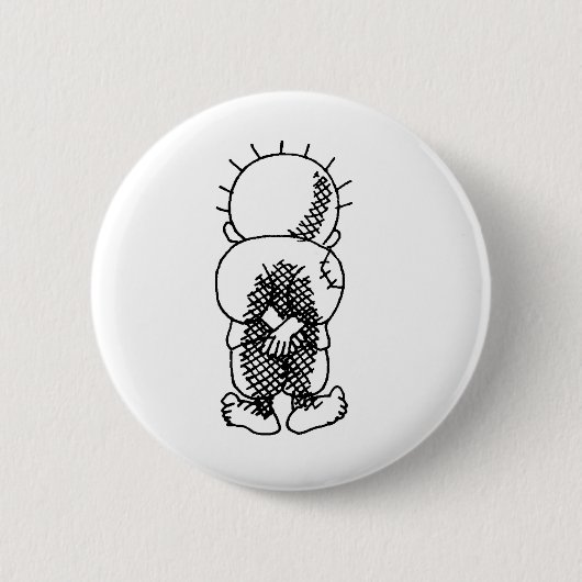 Badge Rond 5 Cm Handala (Devant)