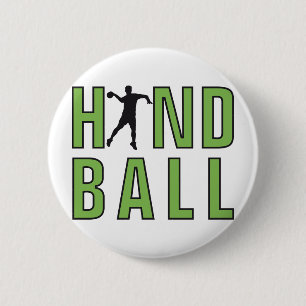 Badge Rond 5 Cm Handball
