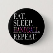 Badge Rond 5 Cm handball (Devant)