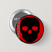 Badge Rond 5 Cm HANDSKULL Liv - boutons (Devant & derrière)