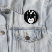 Badge Rond 5 Cm HANDSKULL Vampire, Happy crâne, Drapeau de vampire (En situation)