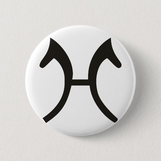 Badge Rond 5 Cm Hannoveraner (Devant)