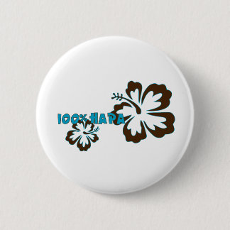 Badge Rond 5 Cm Hapa 100% (avec la ketmie)