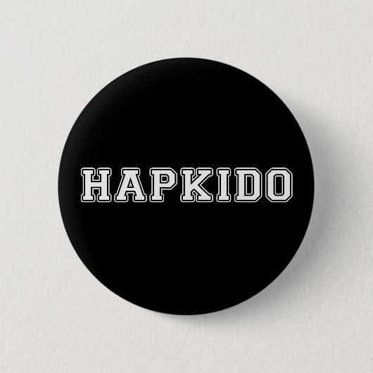 Badge Rond 5 Cm Hapkido (Devant)