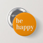 Badge Rond 5 Cm Happy Button Collection (Devant & derrière)