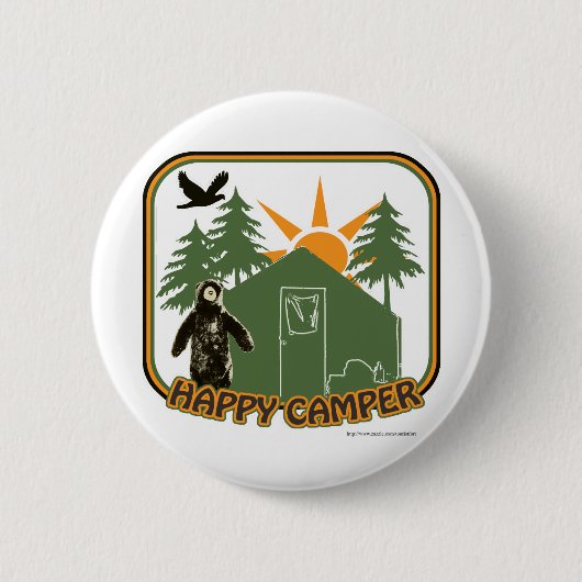 Badge Rond 5 Cm Happy Camper Classic (Devant)