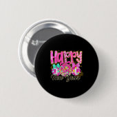 Badge Rond 5 Cm Happy New Year 2026 Family Celebration New Years E (Devant & derrière)