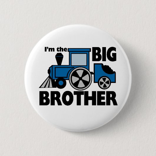 Badge Rond 5 Cm Happy Tracks Big Brother (Devant)