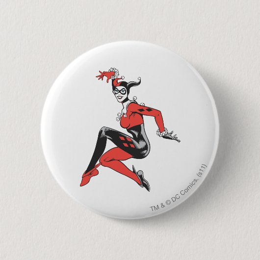 Badge Rond 5 Cm Harley Quinn 1 (Devant)