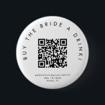 Badge Rond 5 Cm HARLOW moderne acheter à la mariée un bouton de bo<br><div class="desc">Il s'agit d'un minimaliste moderne acheter à la mariée une boisson bachelorette bouton de fête. Téléchargez le code de Venmo QR de la mariée pour une façon amusante et facile de faire démarrer la fête ! Modifiez tous les libellés, les polices et les couleurs sur la broche de fin de...</div>