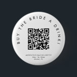 Badge Rond 5 Cm HARLOW moderne acheter à la mariée un bouton de bo<br><div class="desc">Il s'agit d'un minimaliste moderne acheter à la mariée une boisson bachelorette bouton de fête. Téléchargez le code de Venmo QR de la mariée pour une façon amusante et facile de faire démarrer la fête ! Modifiez tous les libellés, les polices et les couleurs sur la broche de fin de...</div>