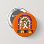 Badge Rond 5 Cm Harmony Day Australie (Devant & derrière)