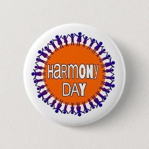 Badge Rond 5 Cm Harmony day, Australie