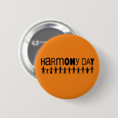 Badge Rond 5 Cm Harmony day, Australie (Devant & derrière)