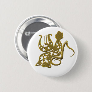 Badge Rond 5 Cm Harpeiste