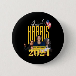 Badge Rond 5 Cm Harris 2024