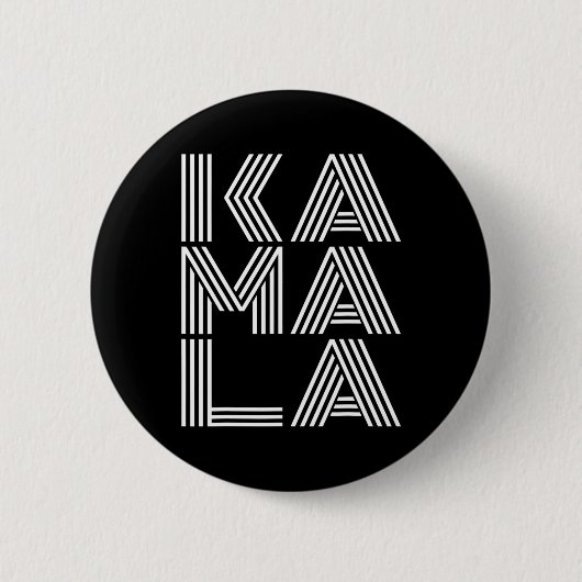 Badge Rond 5 Cm Harris 2024 #khive Biden Harris Cool Retro Streetw (Devant)