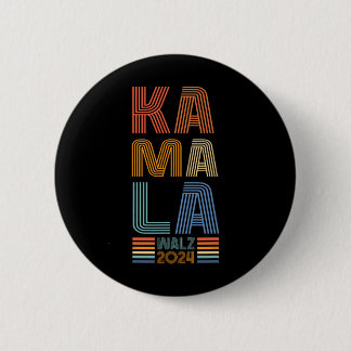 Badge Rond 5 Cm Harris 2024 Pour l'élection présidentielle Harris 