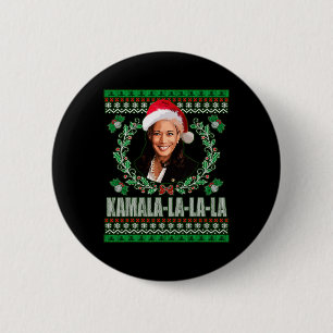 Badge Rond 5 Cm Harris Shirt Kamala La La La Women&# ; s Ugly Chri