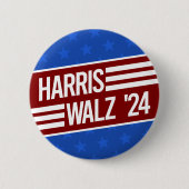 Badge Rond 5 Cm Harris Walz (Devant)