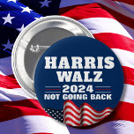 Badge Rond 5 Cm Harris Walz 2024 | Vote démocrate<br><div class="desc">Harris Walz</div>