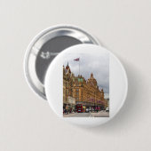 Badge Rond 5 Cm Harrods de Knightsbridge (Devant & derrière)