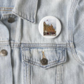 Badge Rond 5 Cm Harrods de Knightsbridge (En situation)