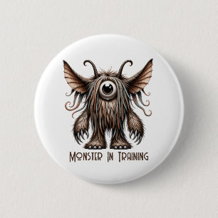 Badge Rond 5 Cm Harry – La Bête aux Gros Yeux