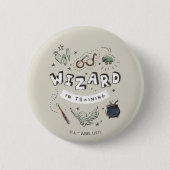 Badge Rond 5 Cm HARRY POTTER™ | Assistant dans la formation (Devant)